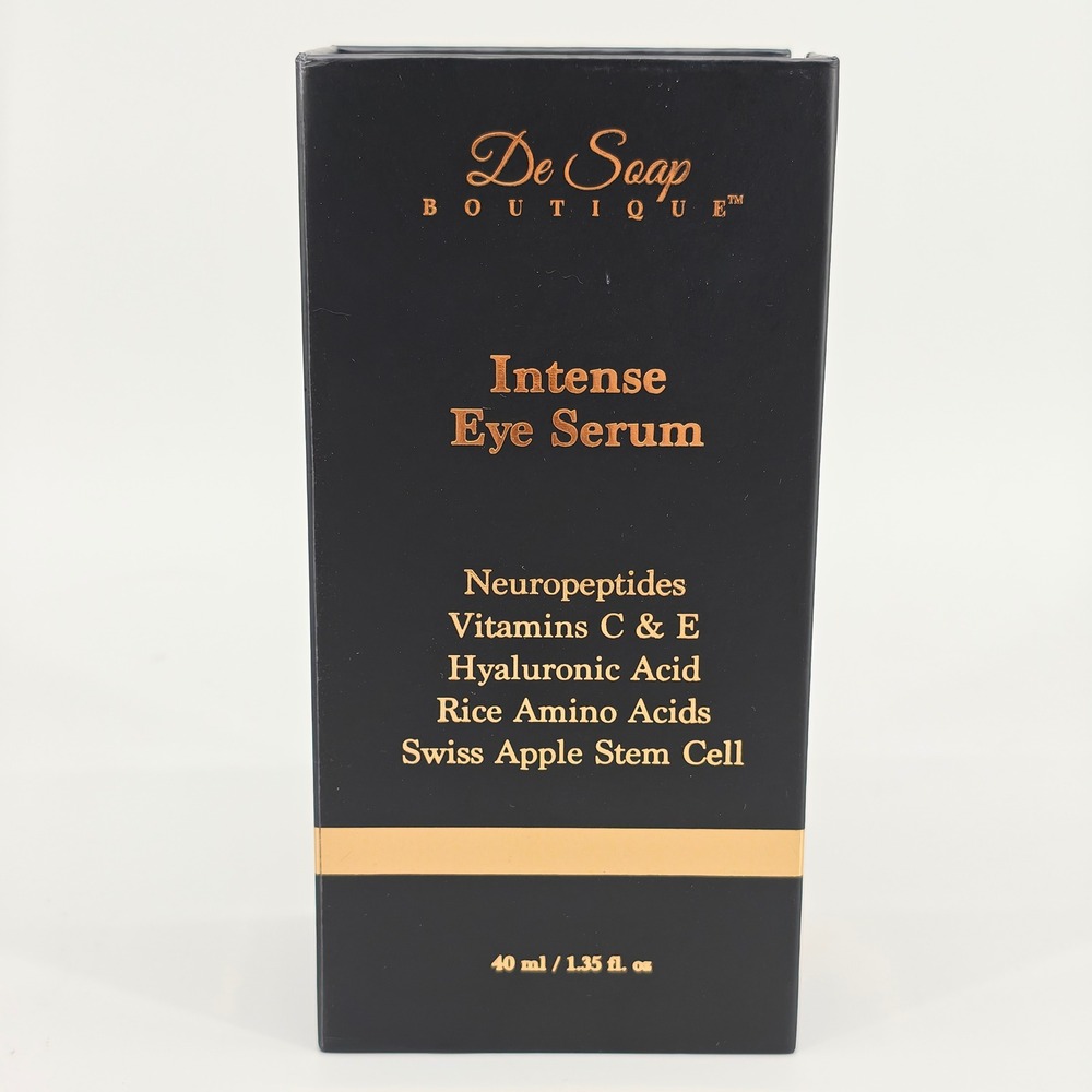 De Soap Boutique Intense Eye Serum Hyaluronic Acid Stem Cell 40ml 1.35oz